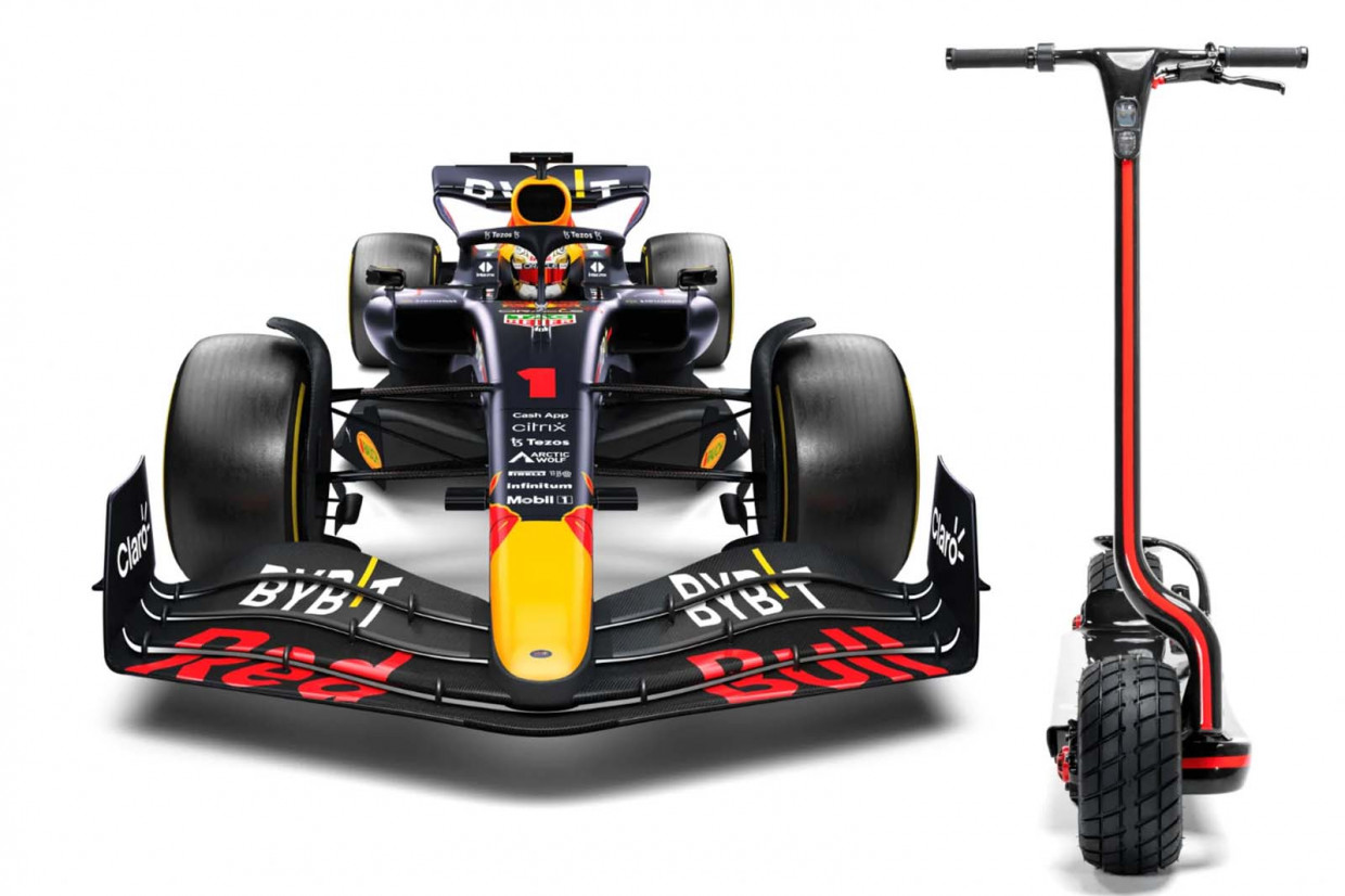 Red Bull F1 team reveals new allterrain escooter Move Electric